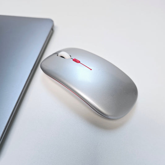 Wireless Mouse Rechargeable RGB Backlight compatible for MacBook and windows