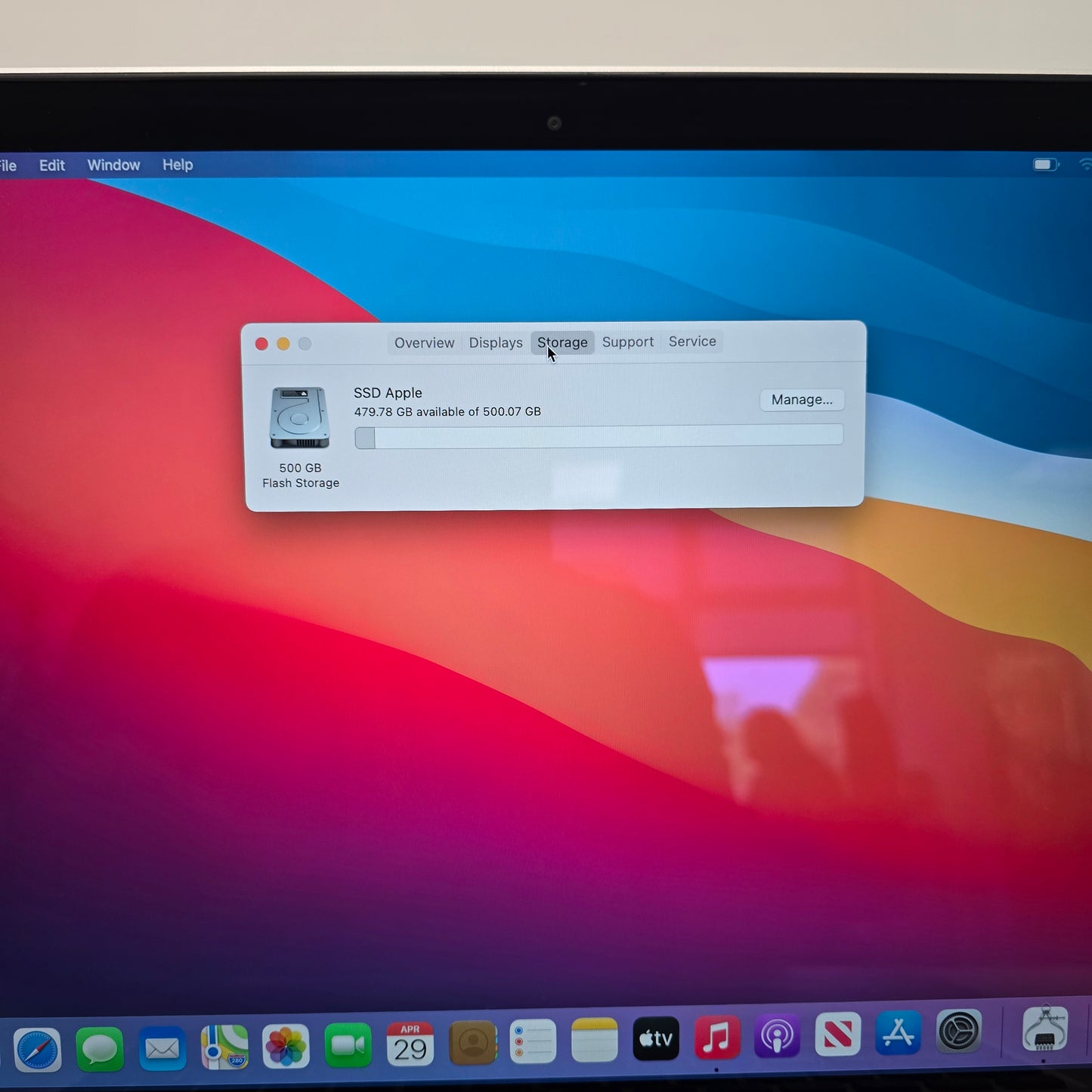 MacBook Pro - 15.4" - Intel Core i7 - 2.0Ghz+ - 16GB RAM - 500GB SSD - Retina Display