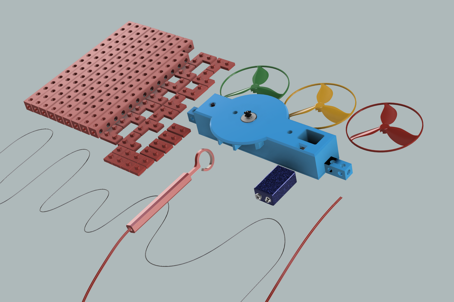 Buzzer Wire KADO Kit – Flying Propeller Edition