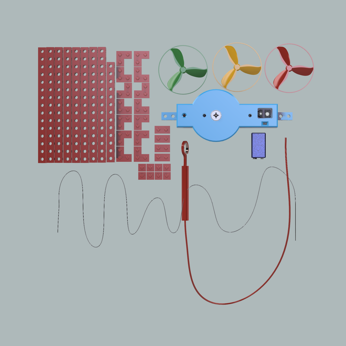 Buzzer Wire KADO Kit – Flying Propeller Edition