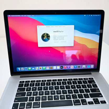 MacBook Pro - 15.4" - Intel Core i7 - 2.0Ghz+ - 16GB RAM - 500GB SSD - Retina Display