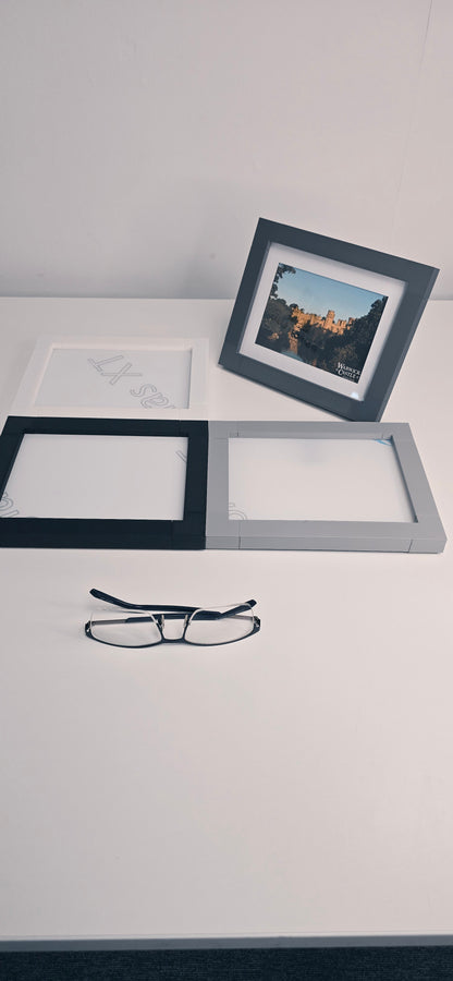 Frametrix™ – Modular Picture Frame Kit - Fit for 4x6 inches photo