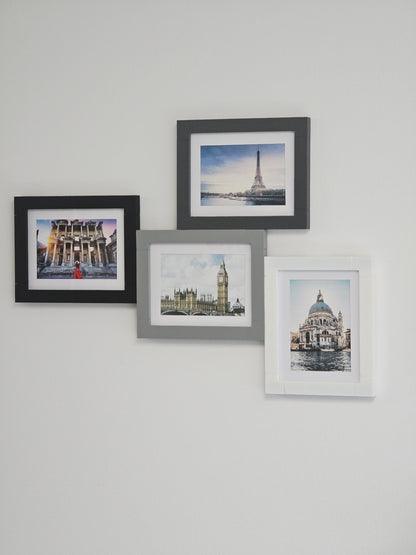 Frametrix™ – Modular Picture Frame Kit - Fit for 4x6 inches photo