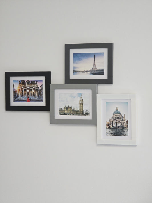 Frametrix™ – Modular Picture Frame Kit - Fit for 4x6 inches photo