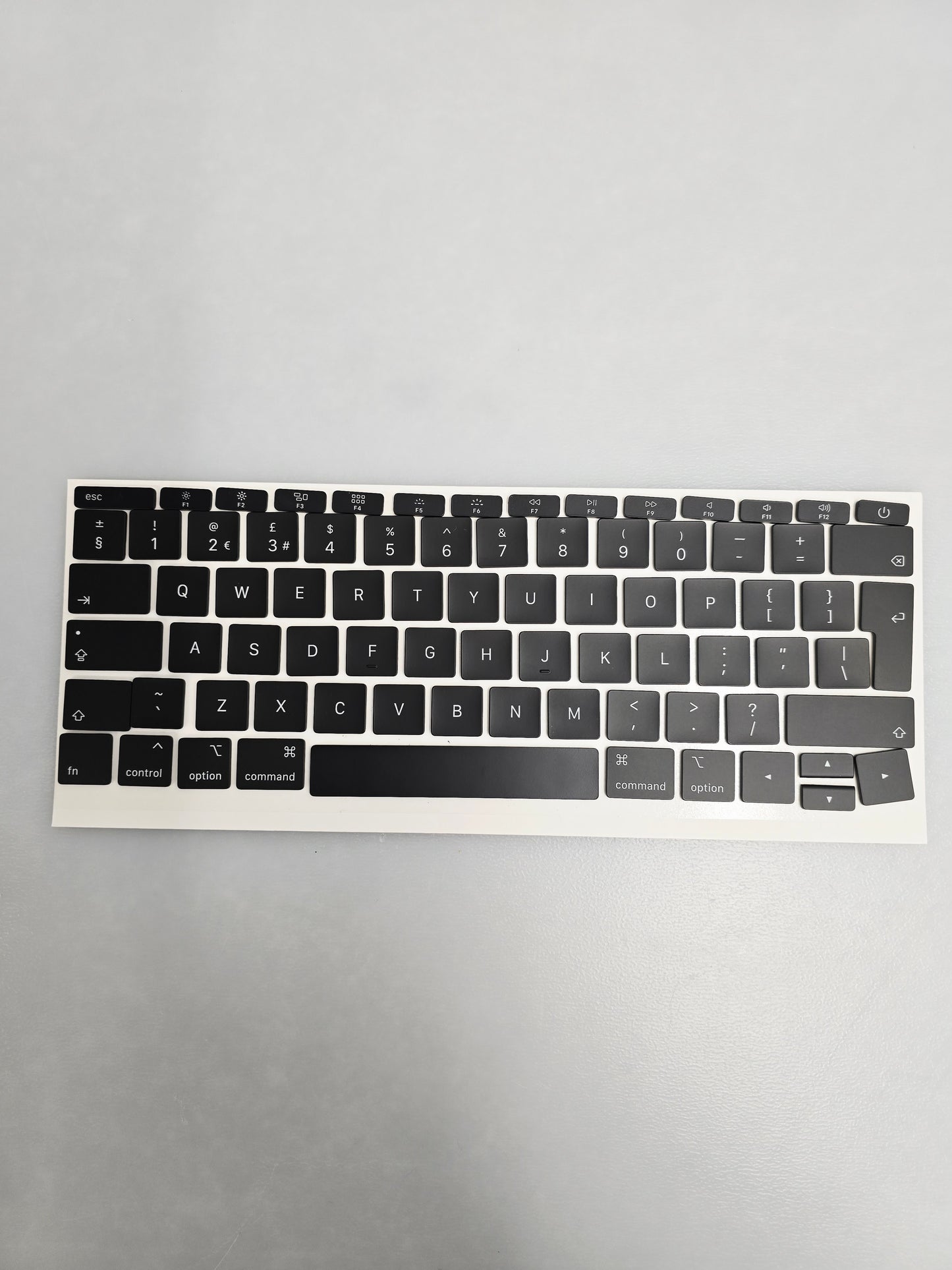 English Keycaps Replacement for Apple MacBook Keyboard Model A1706 and A1708