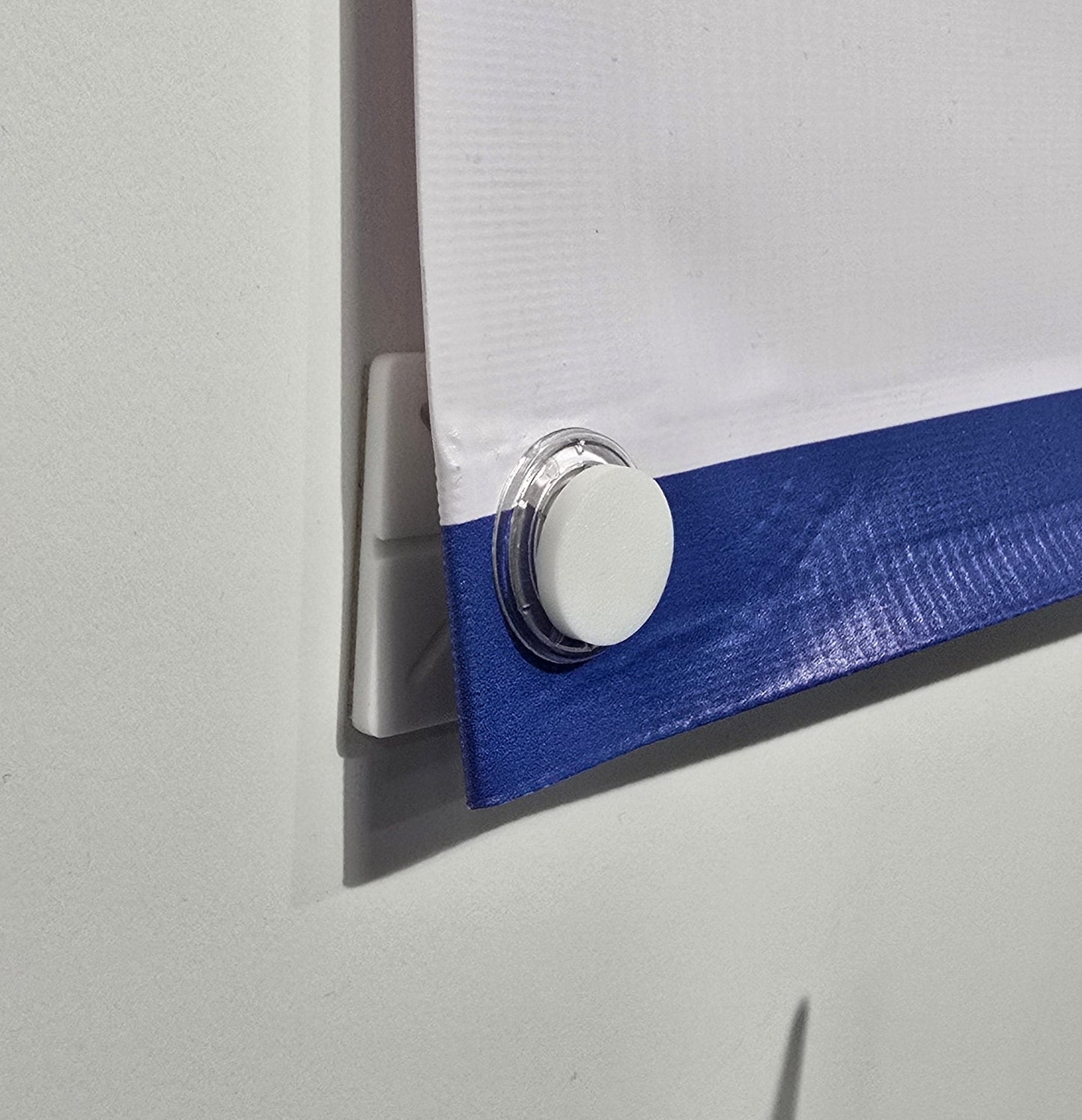 Self-Adhesive Banner Holder (Set of 4) – No Drill, Damage-Free Display