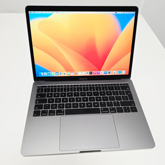 MacBook Pro 13", 2017,  A1708, 16GB RAM, 250GB SSD, Core i5 2.3GHz, Grey, Very Good-QWERTY- ENGLISH