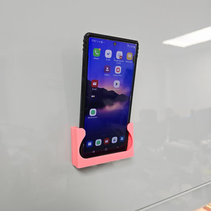 FlexDock™ Self-Adhesive Wall Phone Holder – Universal Mobile Dock for Kitchen, Office & Charging | Made in UK by Creowaves