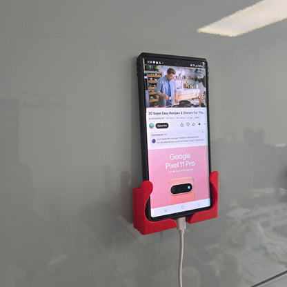 FlexDock-V3™ Self-Adhesive Wall-Mounted Phone Dock