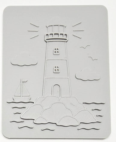 KaleYoYa Lighthouse colouring tile, product photo