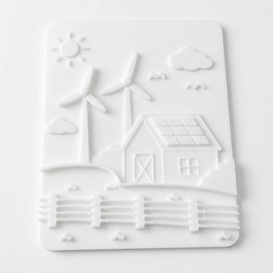 KaleYoYa Renewable theme colouring tile, product photo