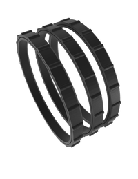 Reusable plastic rim Edge suitable for Can size 330ml , 66mm Diameter ( Standard Size)