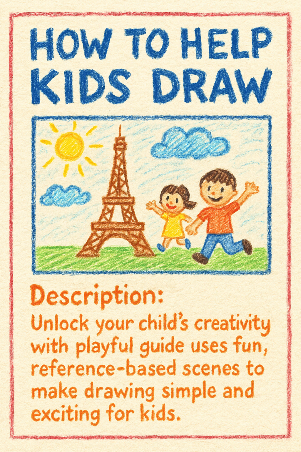 Creowaves Digital Asset Postcard Series – Learn to Draw Collection