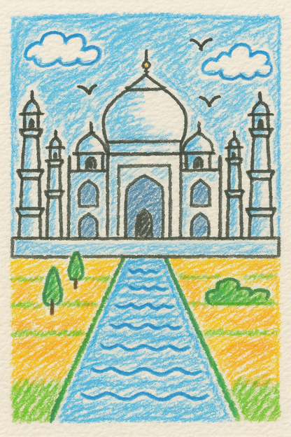 Creowaves Digital Asset Postcard Series – Learn to Draw Collection