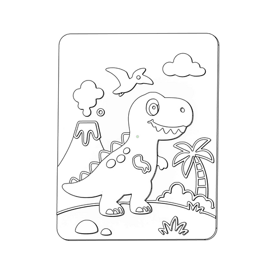 KaleYoYa | Dino | Interactive 3D Colouring Experience - Set for 2pcs