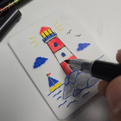 KaleYoYa™ 4-Pack Tactile Colouring Art Set tiles – KYY-ST-2601 – Raised Outline Creative Activity