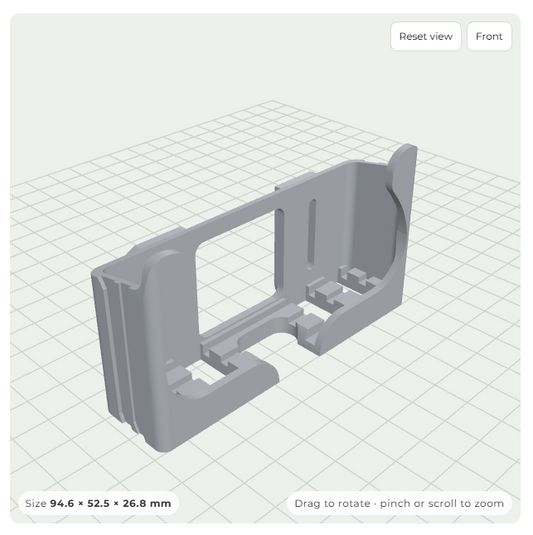 FlexDock-V3 wall phone holder, choose your colour