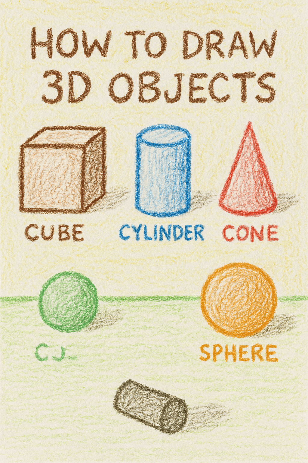 Creowaves Digital Asset Postcard Series – Learn to Draw Collection
