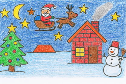 Creowaves Digital Asset Postcard Series – Learn to Draw Collection