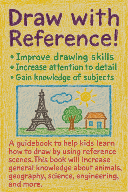 Creowaves Digital Asset Postcard Series – Learn to Draw Collection