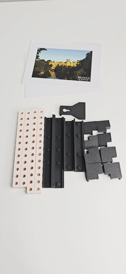 Frametrix™ – Modular Picture Frame Kit - Fit for 4x6 inches photo