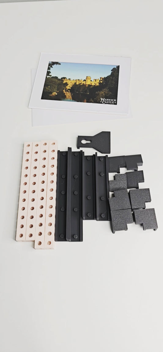 Frametrix™ – Modular Picture Frame Kit - Fit for 4x6 inches photo