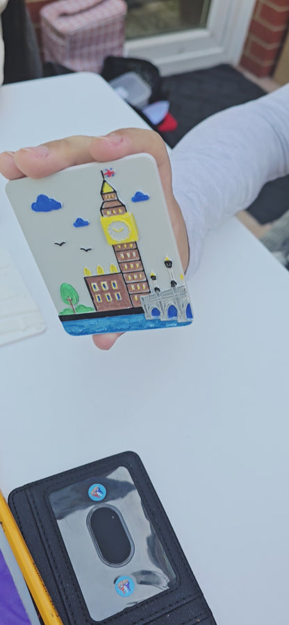 KaleYoYa Big Ben – Interactive 3D Colouring Experience - Set for 2pcs